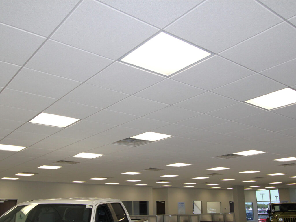 Copy of car dealerships ron carter alvin | ceil tex Drop Ceiling Installation