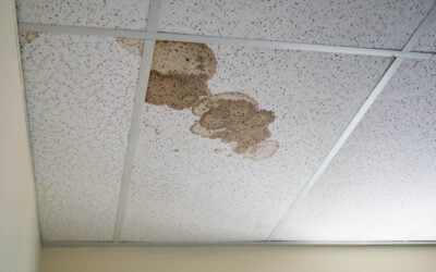 What Causes Stained Ceiling Tiles in Commercial Buildings?