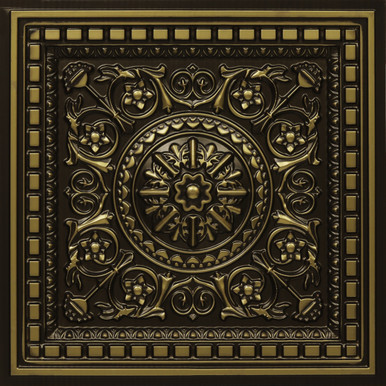 Da Vinci Coffered 215 Drop Ceiling Tile   Decorative Ceiling Tile Installed by Ceil Tex Houston