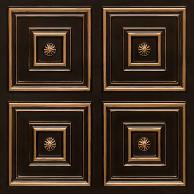 Deco Seashore 112 Faux Tin Ceiling Tile   Decorative Ceiling Tile Installed by Ceil Tex Houston