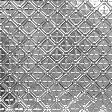 Fleur 574 Real Tin Ceiling Tile   Decorative Ceiling Tile Installed by Ceil Tex Houston