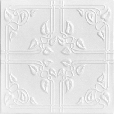 Ivy Leaves r37 Surface Mount Ceiling Tile   Decorative Ceiling Tile Installed by Ceil Tex Houston