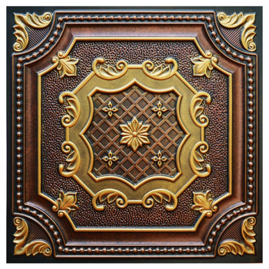 My Beautiful Damaris ctf 015 Hand Painted Ceiling Tile   Decorative Ceiling Tile Installed by Ceil Tex Houston