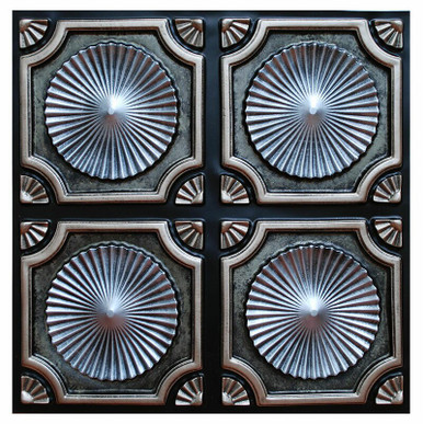 Whirligigs Ii ctf 002 2 Hand Painted Ceiling Tile   Decorative Ceiling Tile Installed by Ceil Tex Houston